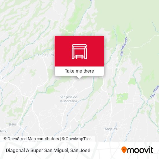 Diagonal A Super San Miguel map