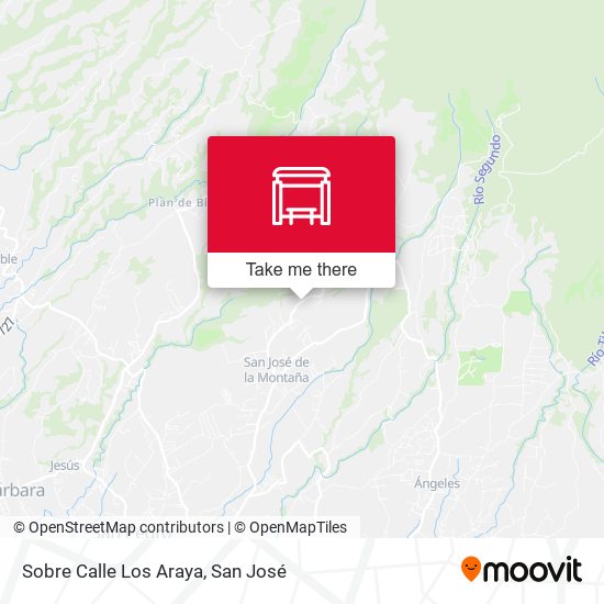 Sobre Calle Los Araya map
