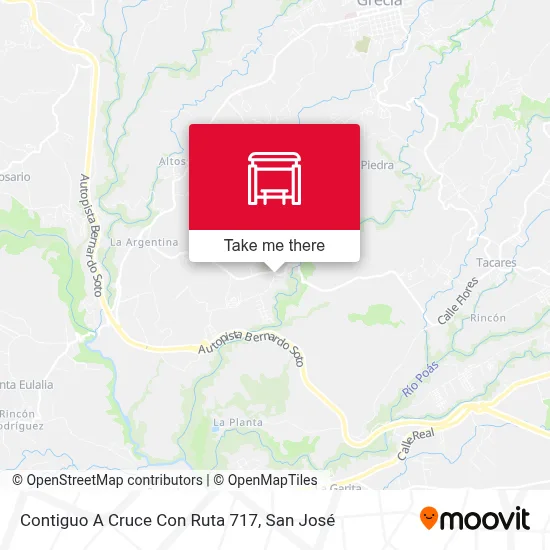 Contiguo A Cruce Con Ruta 717 map