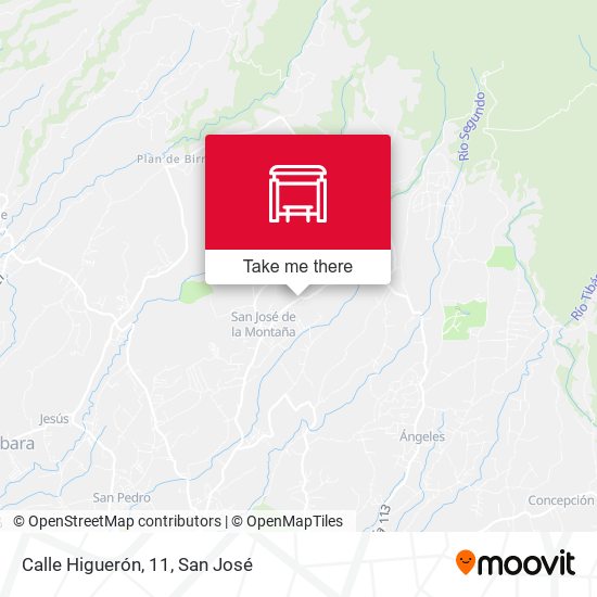 Mapa de Calle Higuerón, 11