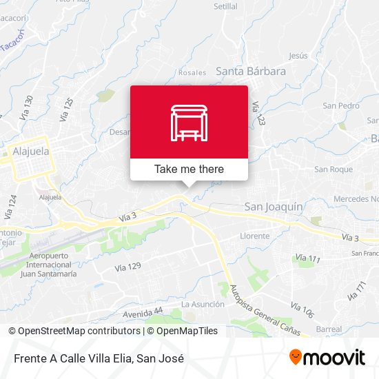 Frente A Calle Villa Elia map