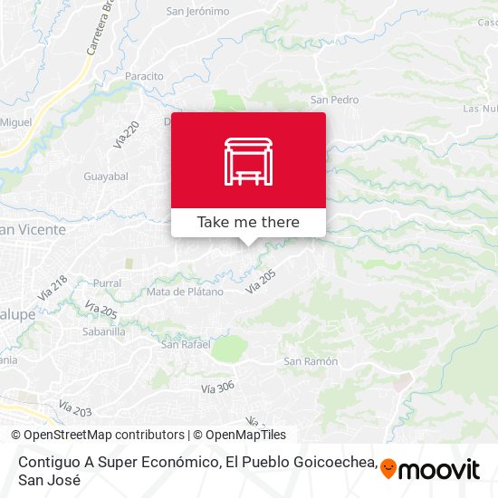 Contiguo A Super Económico, El Pueblo Goicoechea map