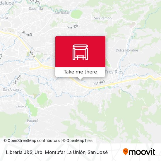 Librería J&S, Urb. Montufar La Unión map