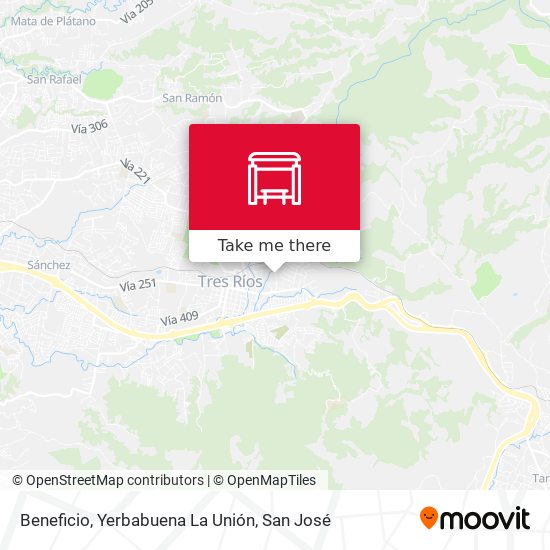 Mapa de Beneficio, Yerbabuena La Unión
