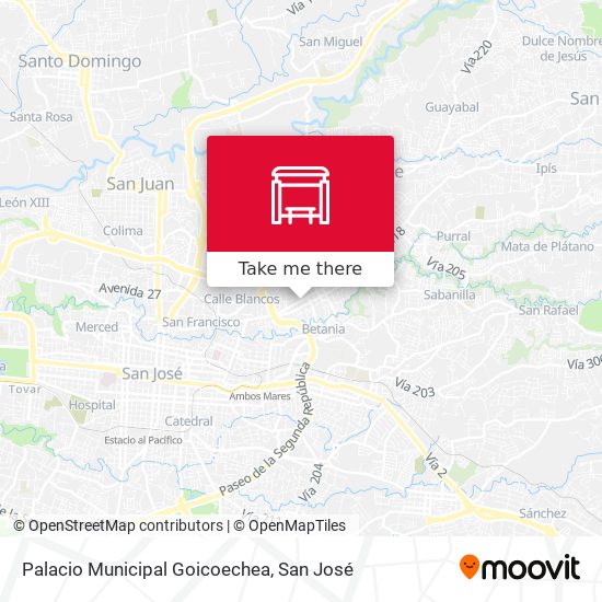 Palacio Municipal Goicoechea map