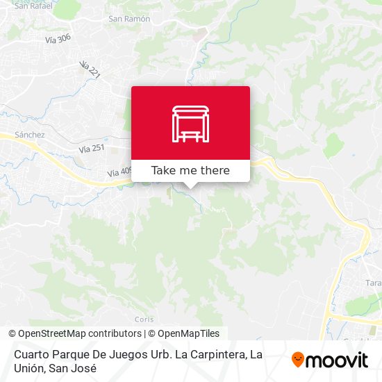 Cuarto Parque De Juegos Urb. La Carpintera, La Unión map