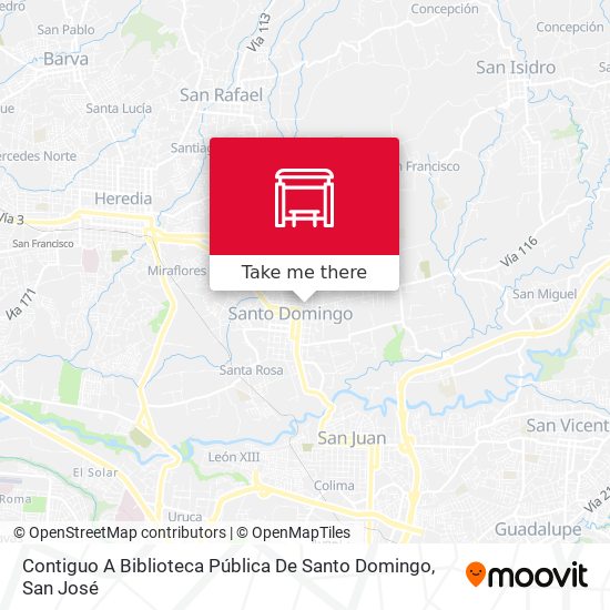 Contiguo A Biblioteca Pública De Santo Domingo map