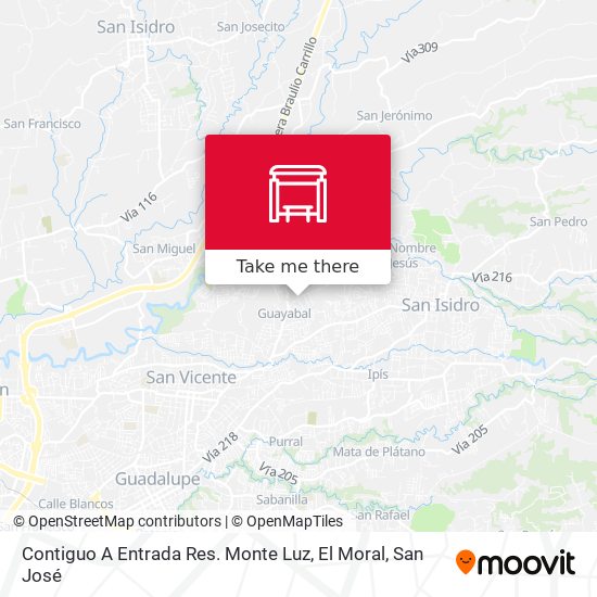 Contiguo A Entrada Res. Monte Luz, El Moral map