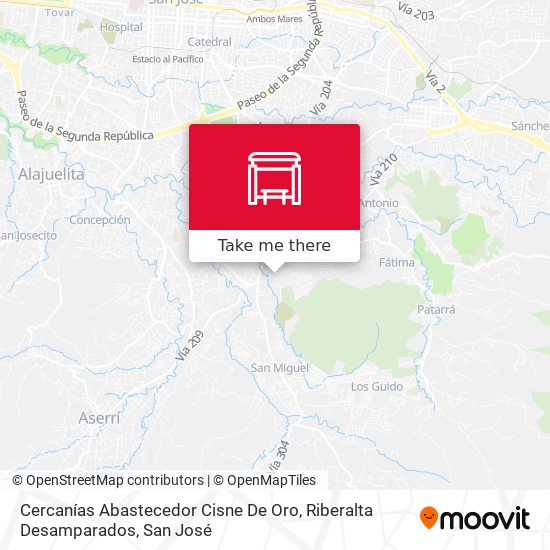 Cercanías Abastecedor Cisne De Oro, Riberalta Desamparados map