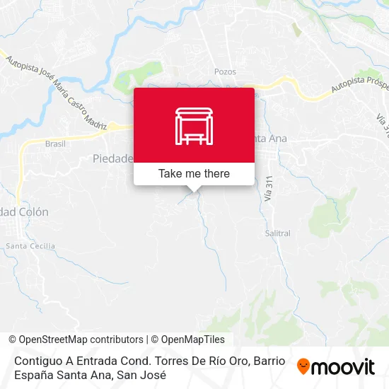 Contiguo A Entrada Cond. Torres De Río Oro, Barrio España Santa Ana map