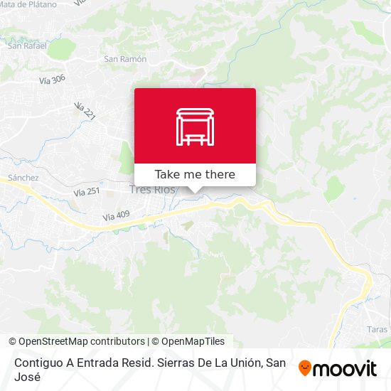 Contiguo A Entrada Resid. Sierras De La Unión map