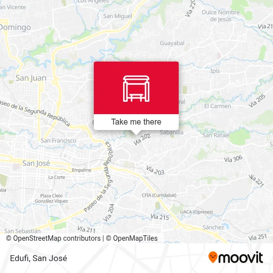 Edufi map