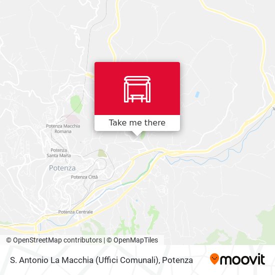 S. Antonio La Macchia (Uffici Comunali) map