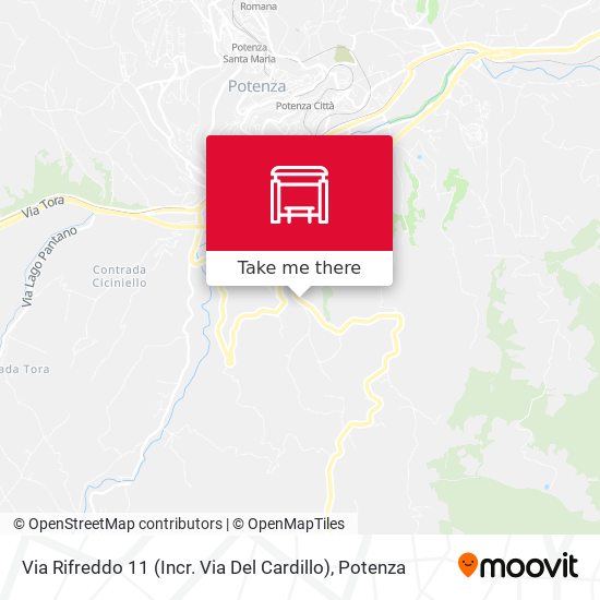 Via Rifreddo 11 (Incr. Via Del Cardillo) map