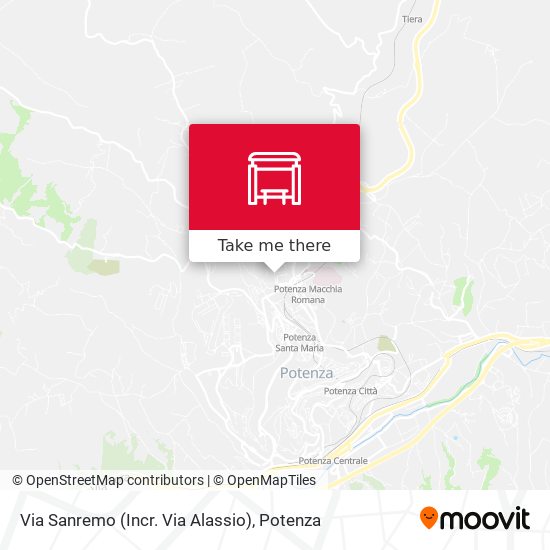 Via Sanremo (Incr. Via Alassio) map