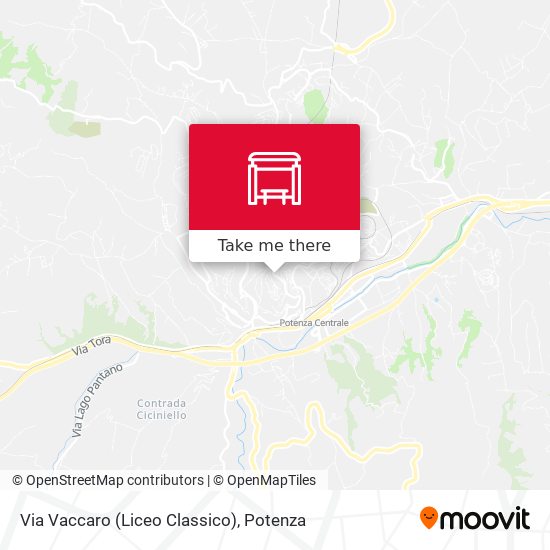 Via Vaccaro (Liceo Classico) map