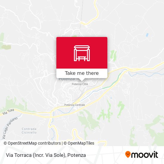 Via Torraca (Incr. Via Sole) map