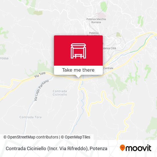 Contrada Ciciniello (Incr. Via Rifreddo) map