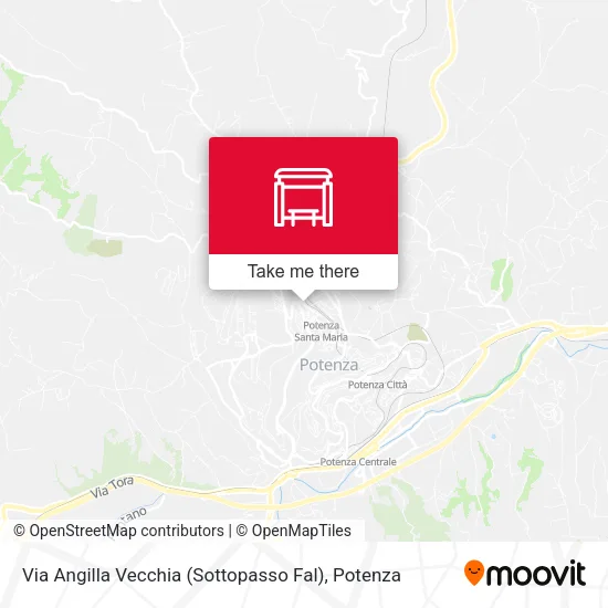 Via Angilla Vecchia (Sottopasso Fal) map