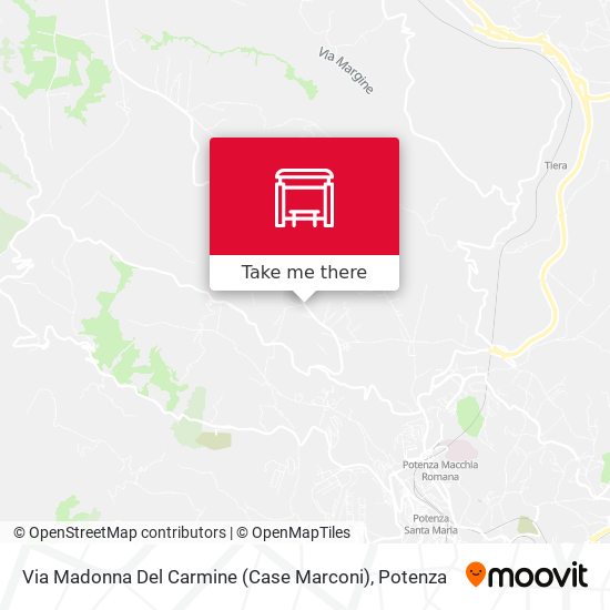 Via Madonna Del Carmine (Case Marconi) map