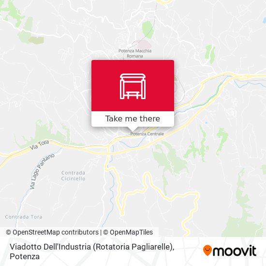 Viadotto Dell'Industria (Rotatoria Pagliarelle) map