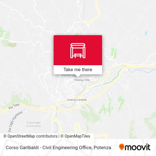 Corso Garibaldi - Civil Engineering Office map