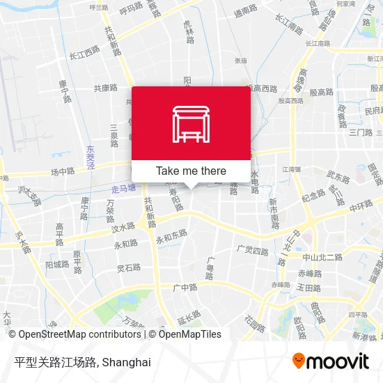 平型关路江场路 map