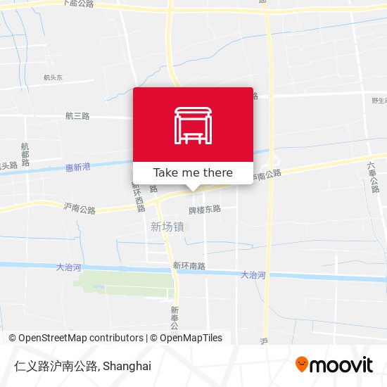 仁义路沪南公路 map