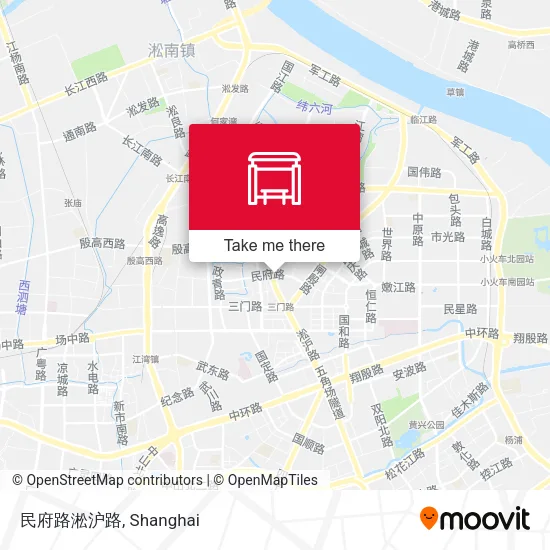 民府路淞沪路 map