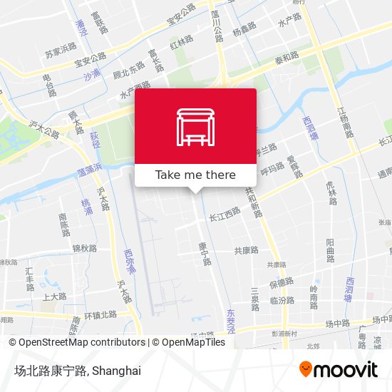 场北路康宁路 map
