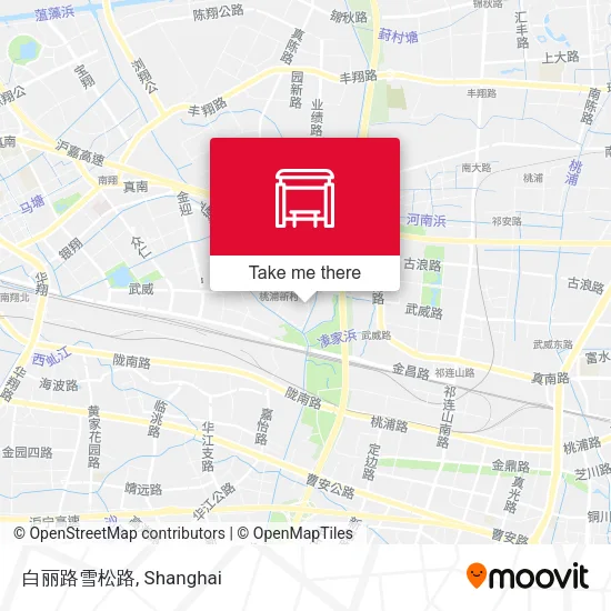 白丽路雪松路 map