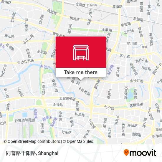 同普路千阳路 map
