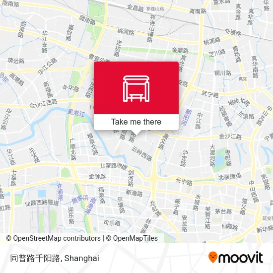 同普路千阳路 map
