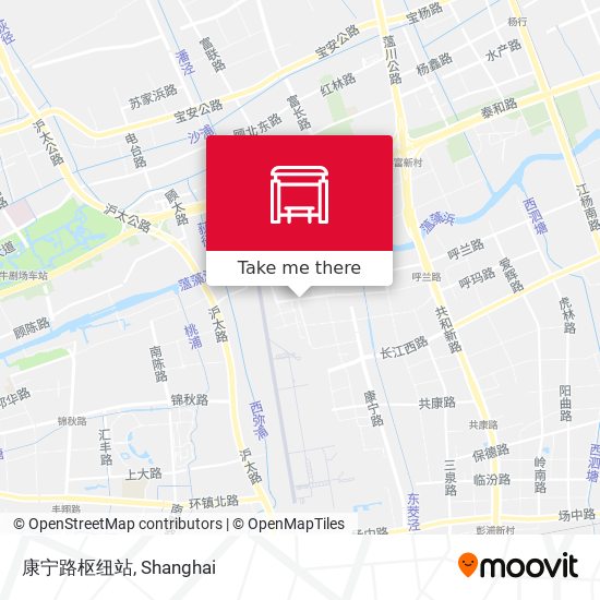 康宁路枢纽站 map