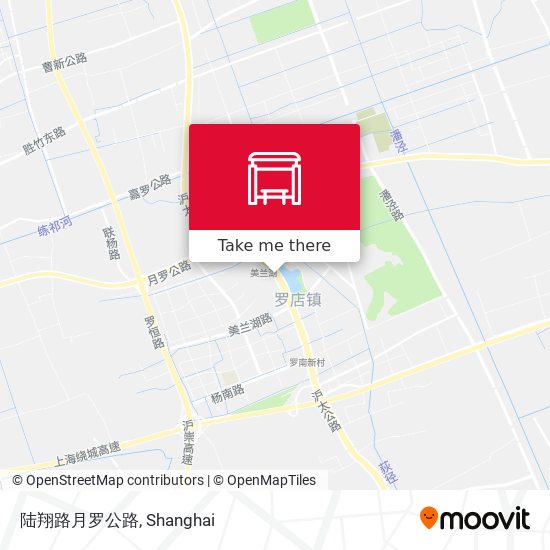 陆翔路月罗公路 map