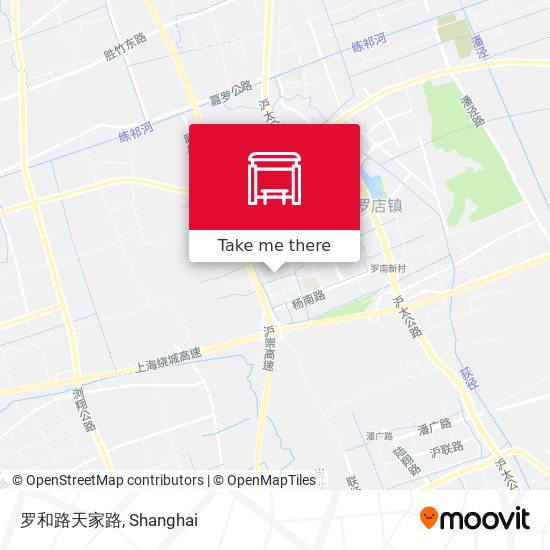 罗和路天家路 map