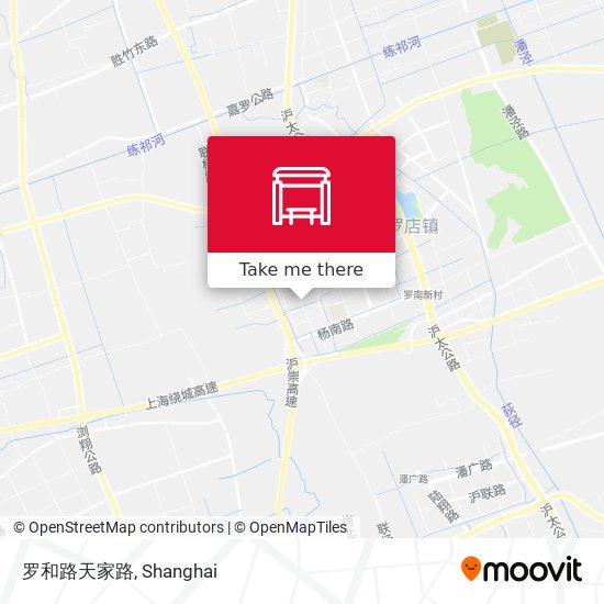 罗和路天家路 map