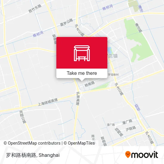 罗和路杨南路 map