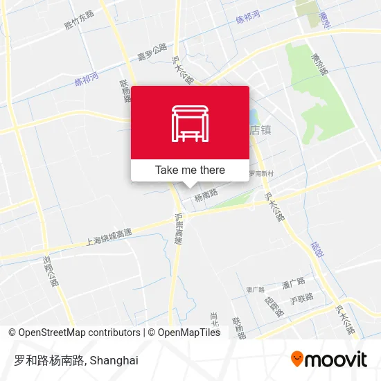 罗和路杨南路 map