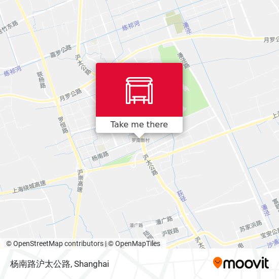 杨南路沪太公路 map