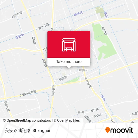 美安路陆翔路 map