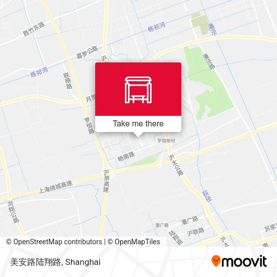 美安路陆翔路 map