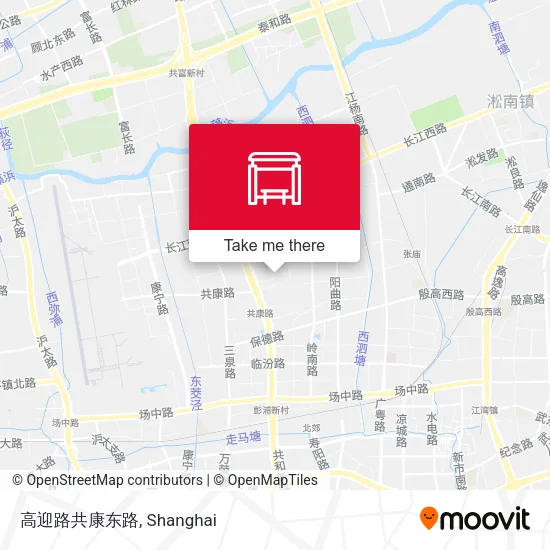 高迎路共康东路 map