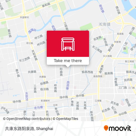 共康东路阳泉路 map