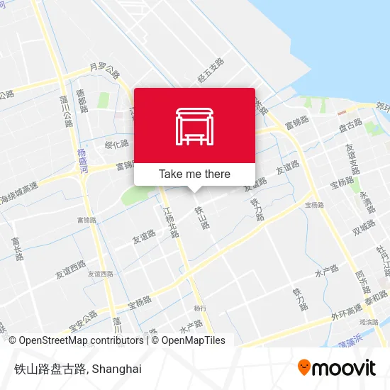 铁山路盘古路 map