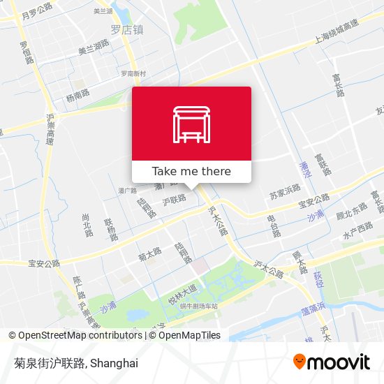 菊泉街沪联路 map