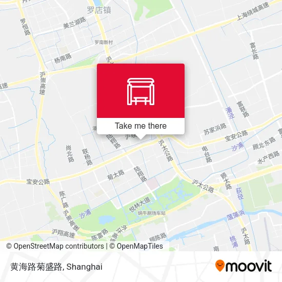 黄海路菊盛路 map