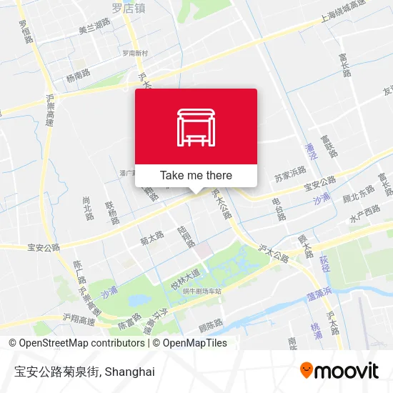 宝安公路菊泉街 map