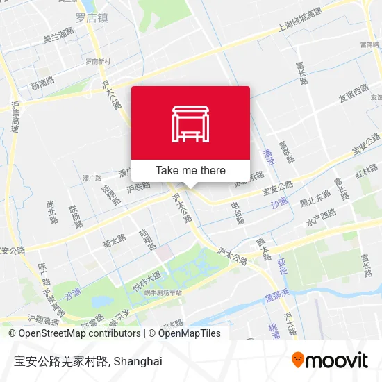 宝安公路羌家村路 map