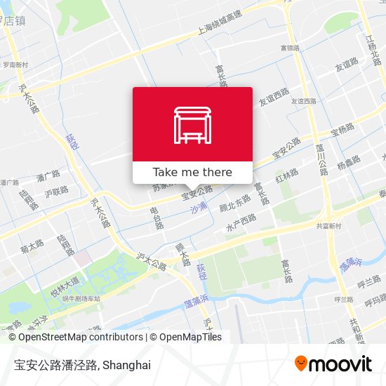 宝安公路潘泾路 map